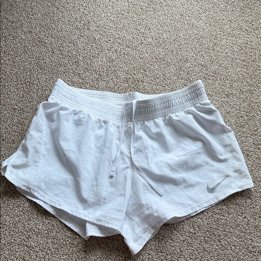 Nike Women's Athletic White Shorts